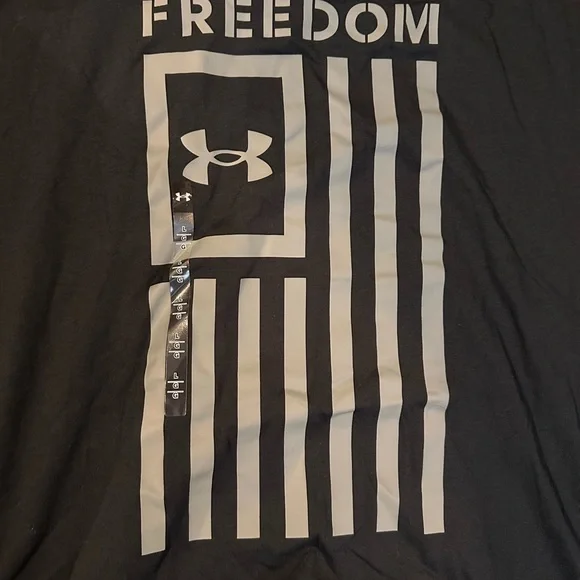 NWT Under Armour Men’s T-Shirt Black Size Large - Picture 6 of 6